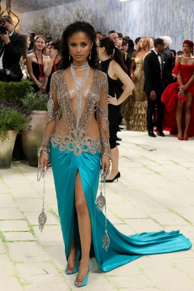 Tyla attends the 2026 Met Gala celebrating "Costume Art" at the Metropolitan Museum of Art on May 04, 2026 in New York City. (Photo by John Shearer/WireImage)
