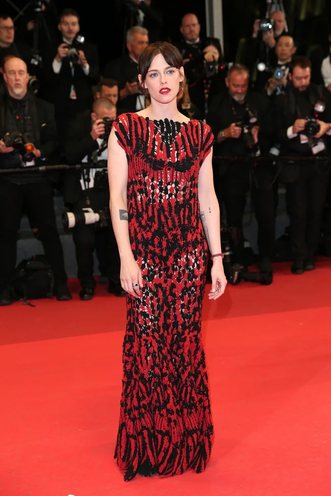 Kristen Stewart attends the "Full Phil" screening during the 79th annual Cannes Film Festival at Palais des Festivals on May 16, 2026 in Cannes, France. (Photo by Gisela Schober/Getty Images)