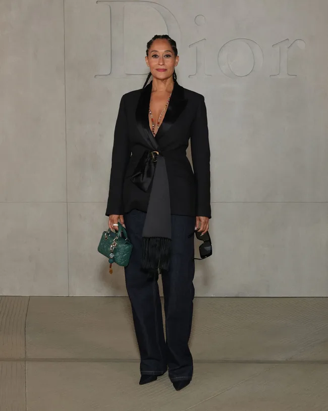 Tracee Ellis Ross attends the Dior Cruise 2027 at Los Angeles County Museum of Art on May 13, 2026 in Los Angeles, California. (Photo by Stefanie Keenan/Getty Images for Christian Dior)