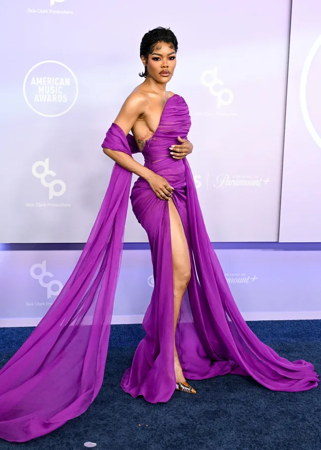 Teyana Taylor at The 52nd American Music Awards