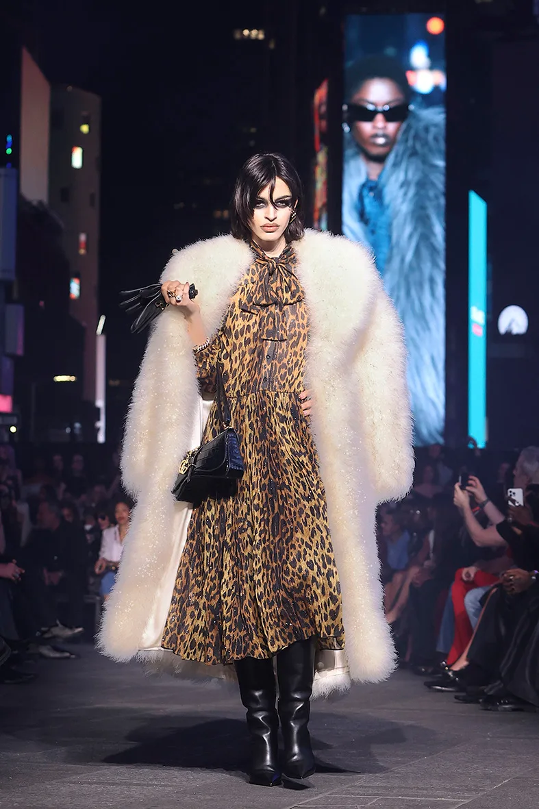 GucciCore' Took Over Times Square For Cruise '27 | marie claire