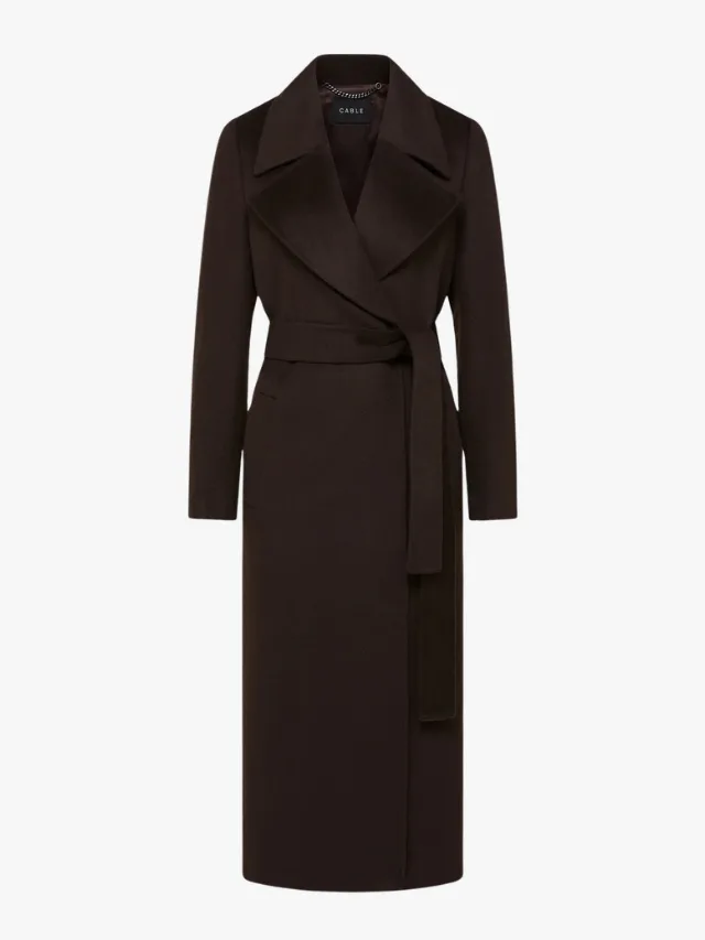 Best Winter Coats_marie claire_CABLE
Evans Wool Coat