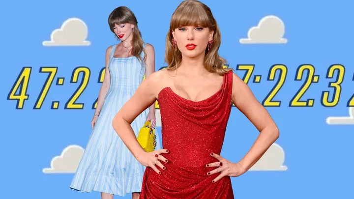 Taylor Swift website countdown