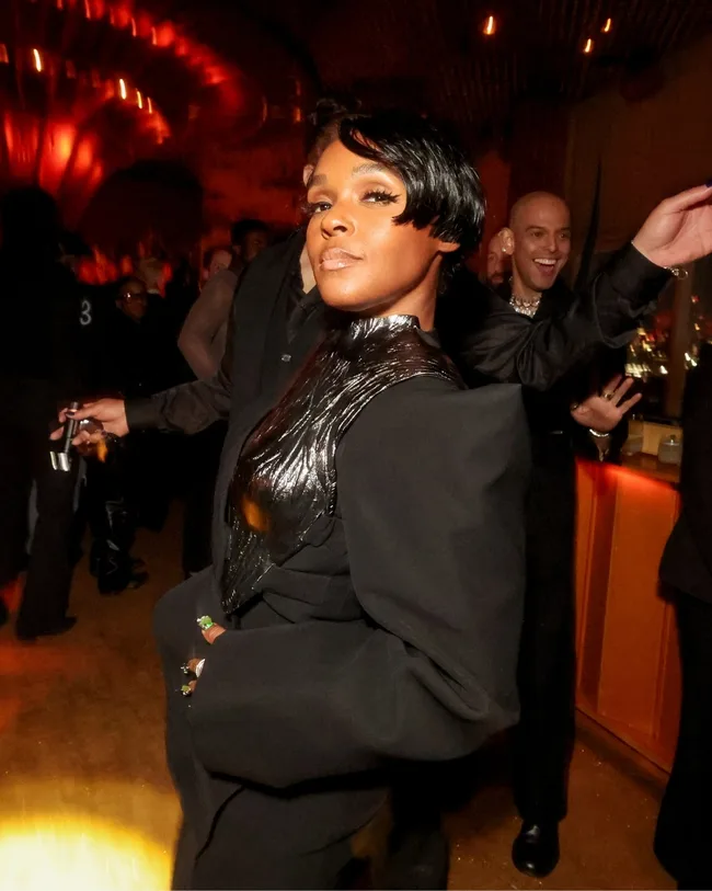 Janelle Mon&aacute;e met gala afterparty