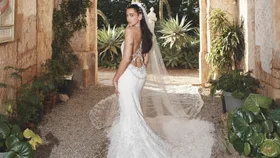 Dua Lipa Chanel Wedding Dress