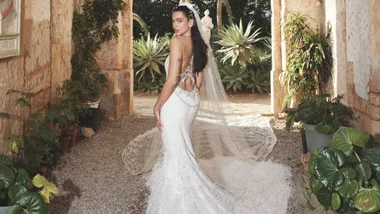 Dua Lipa Chanel Wedding Dress