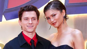 Zendaya Tom Holland Spiderman Press Tour