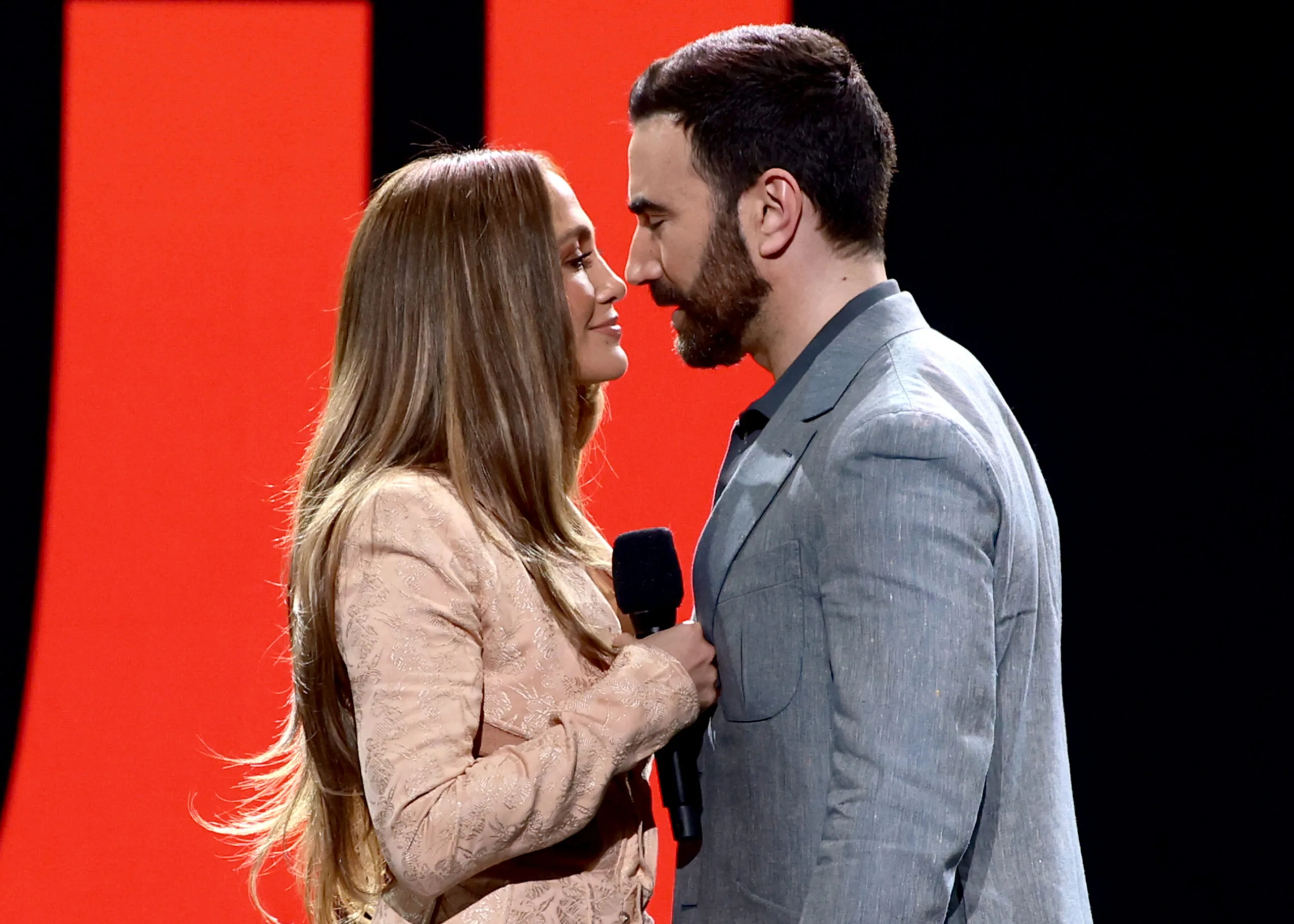 Jennifer Lopez and Brett Goldstein