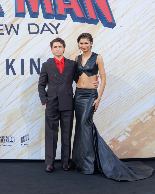 Zendaya Tom Holland Spiderman Press Tour