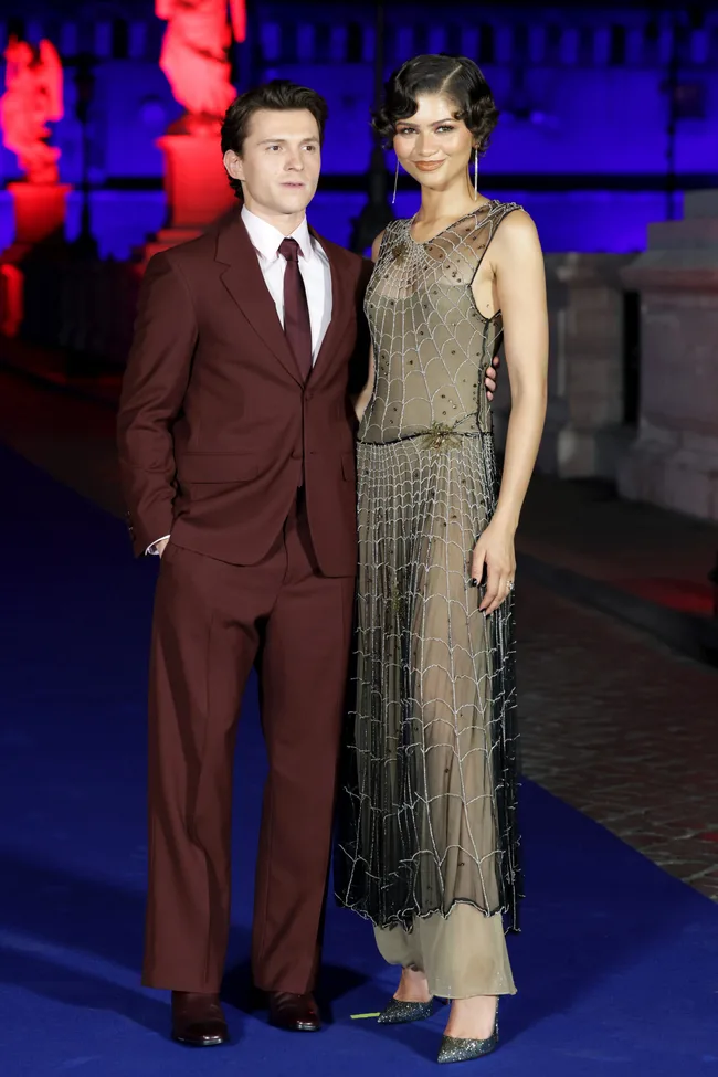 Zendaya Tom Holland Spiderman Press Tour