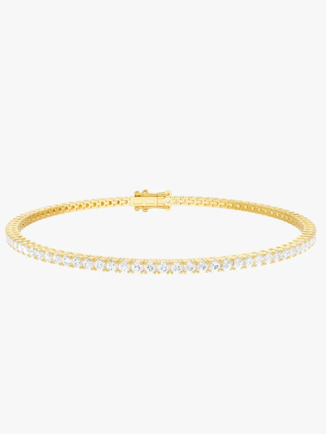 HEIREST
Prong Tennis Bracelet