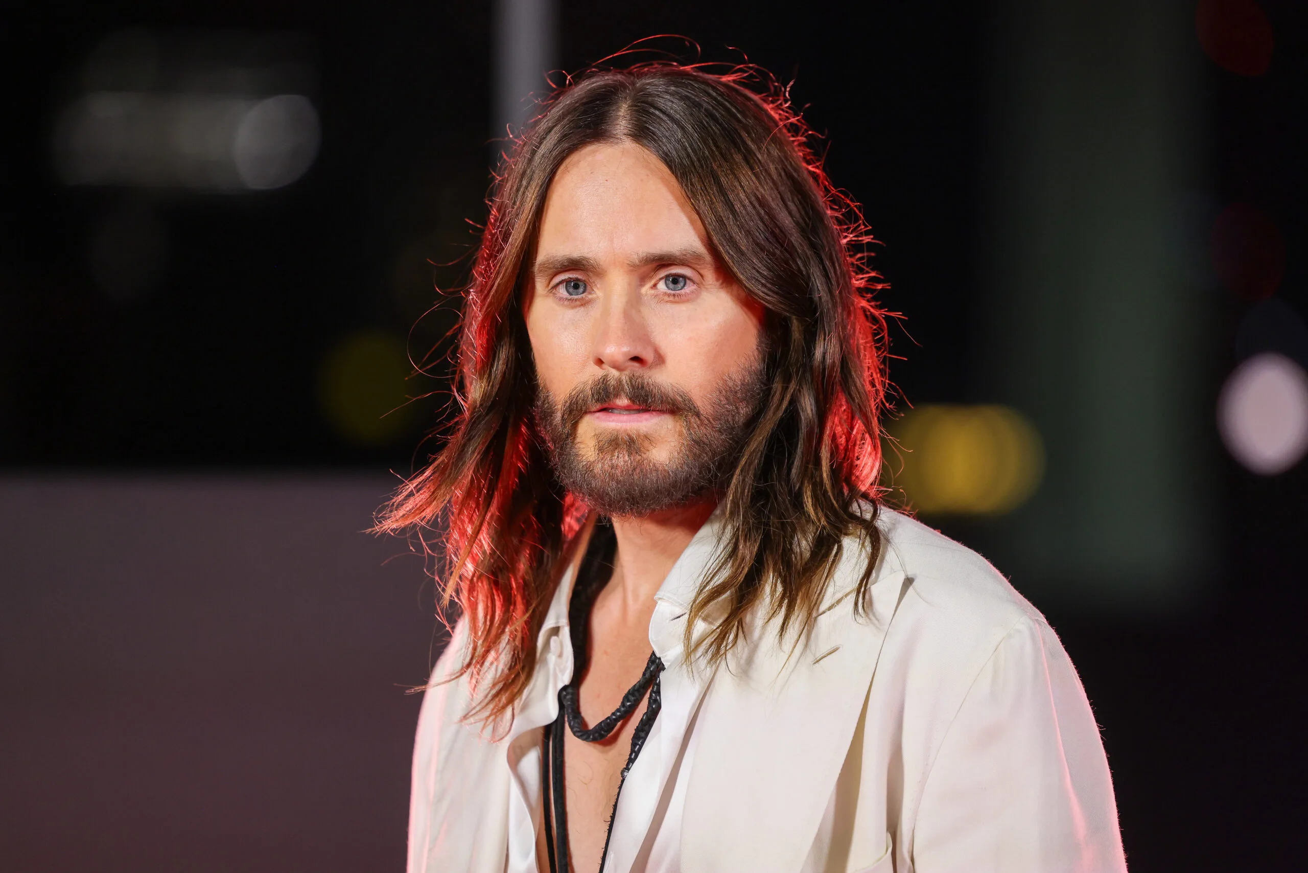 Jared Leto attends the "Tron: Ares" premiere at Humboldt Forum on September 30, 2025 in Berlin, Germany. (Photo by Gerald Matzka/Getty Images)