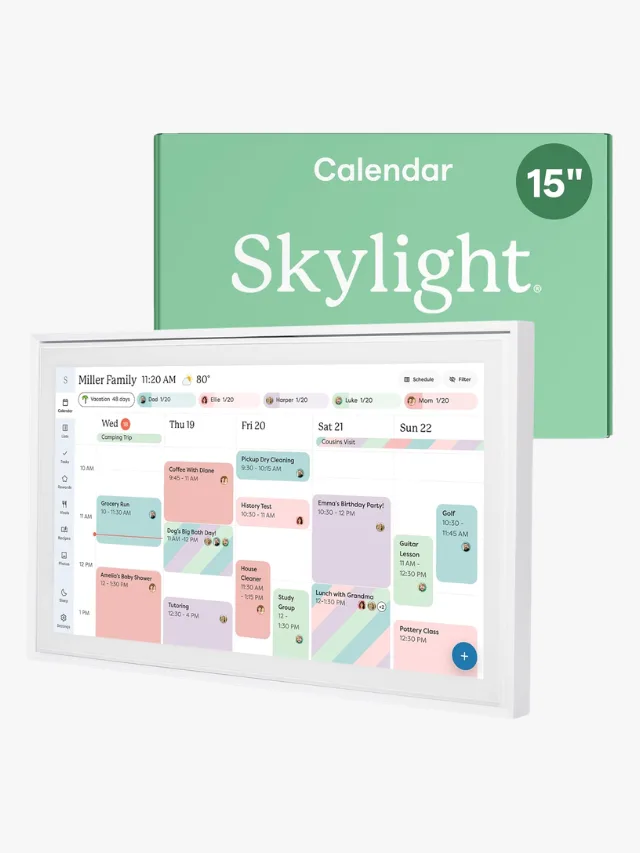 SKYLIGHT
15" Wall Planner Digital Calendar
