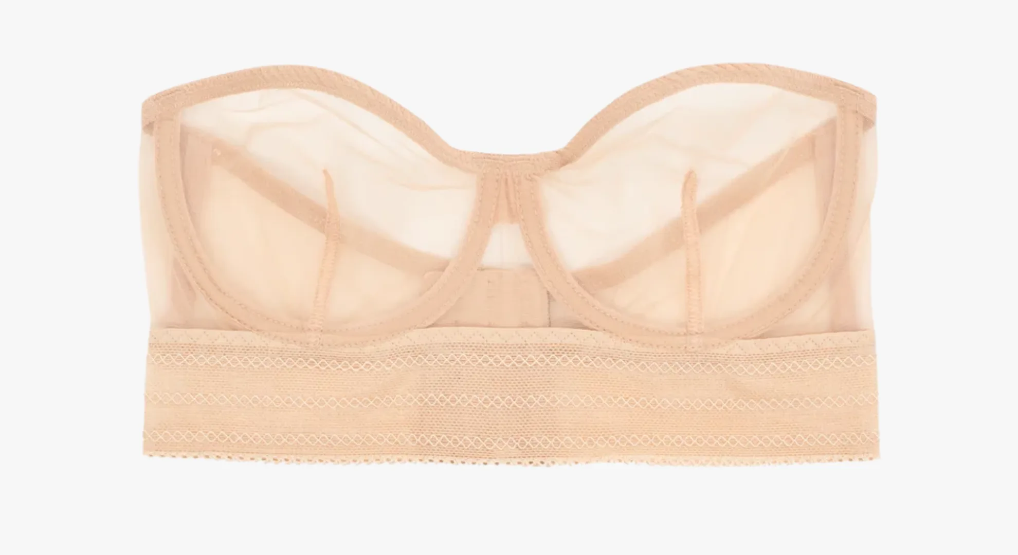 Else Bare Underwire Strapless Bra