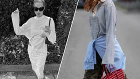 The Long Sleeve T-Shirt Has Received A Supermodel Makeover