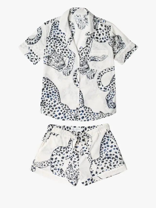 DESMOND & DEMPSEY
Short Sleeve Pyjama Set