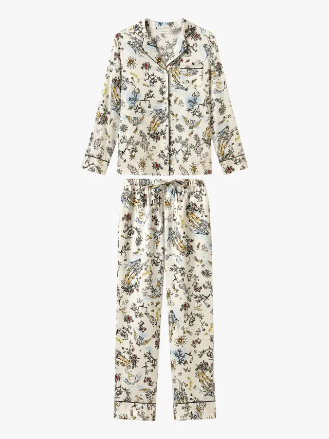 LILYSILK
Libra Zodiac Classic Silk Pajama Set