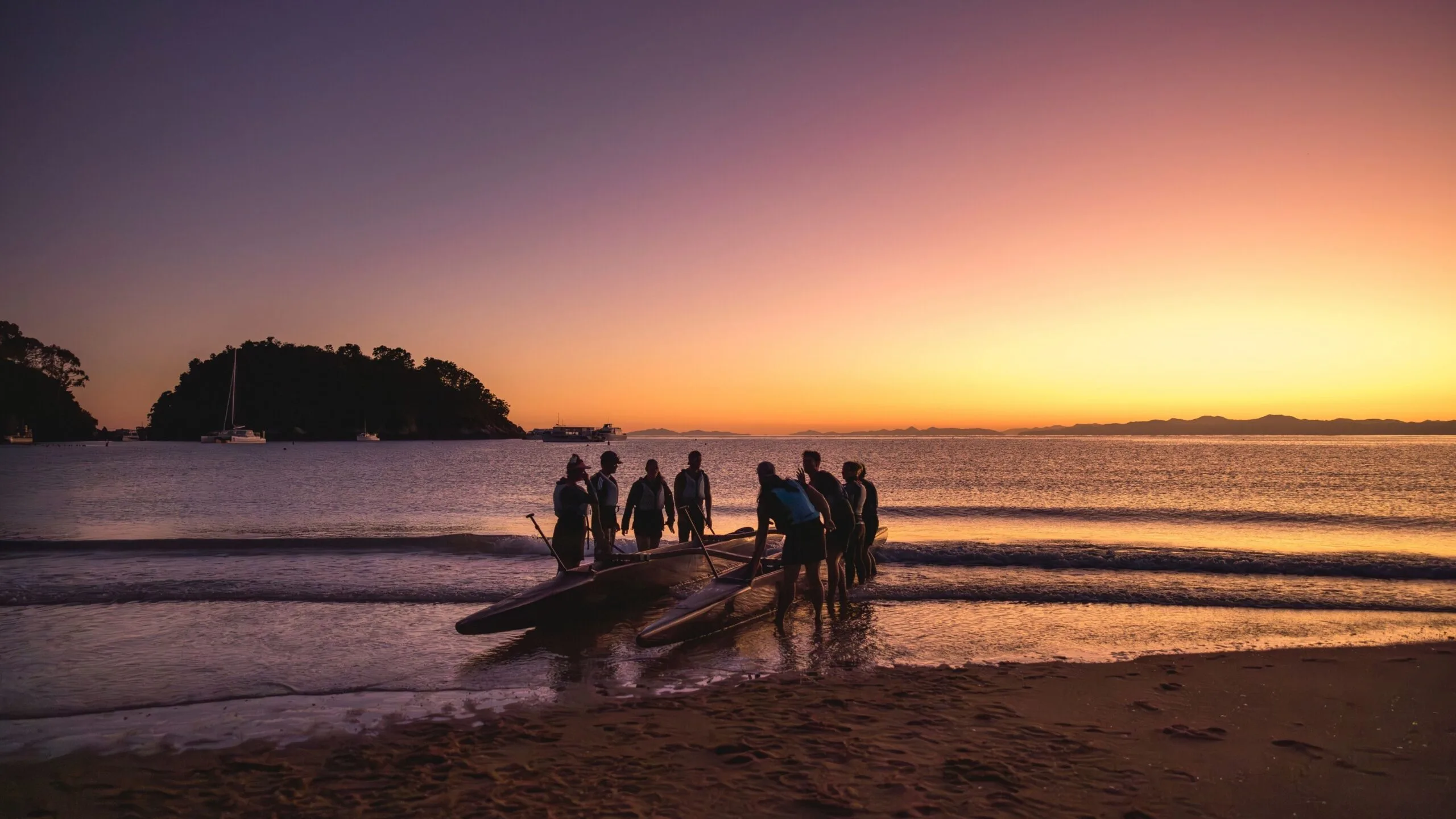 Waka Abel Tasman, Abel Tasman National Park &ndash; Image credit: Miles Holden 