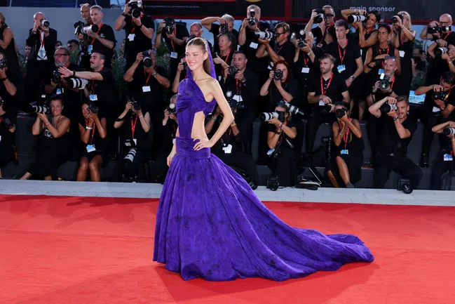 VENICE, ITALY - SEPTEMBER 05: Nicola Peltz attends the Kin&eacute;o Award Red Carpet during the 83rd Venice International Film Festival at Sala Grande on September 05, 2026 in Venice, Italy. (Photo by Ernesto Ruscio/Getty Images)