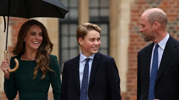 Prince George Is The Spitting Image Of Young Prince William At Eton College