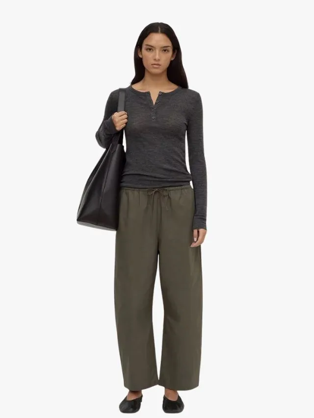 Assembly Label Amara Pants in khaki drawstring
