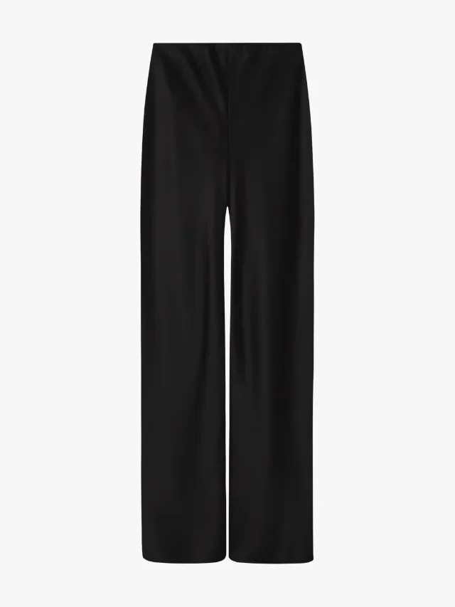 A Emery Myrna silk bias cut pants with an elastic waist