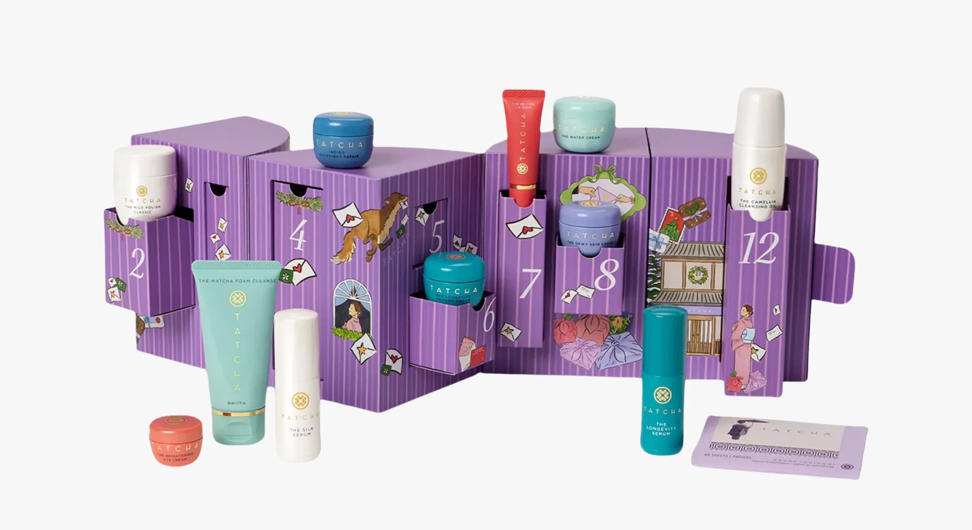 Tatcha 12 Ways To Love Your Skin Set Advent Calendar
