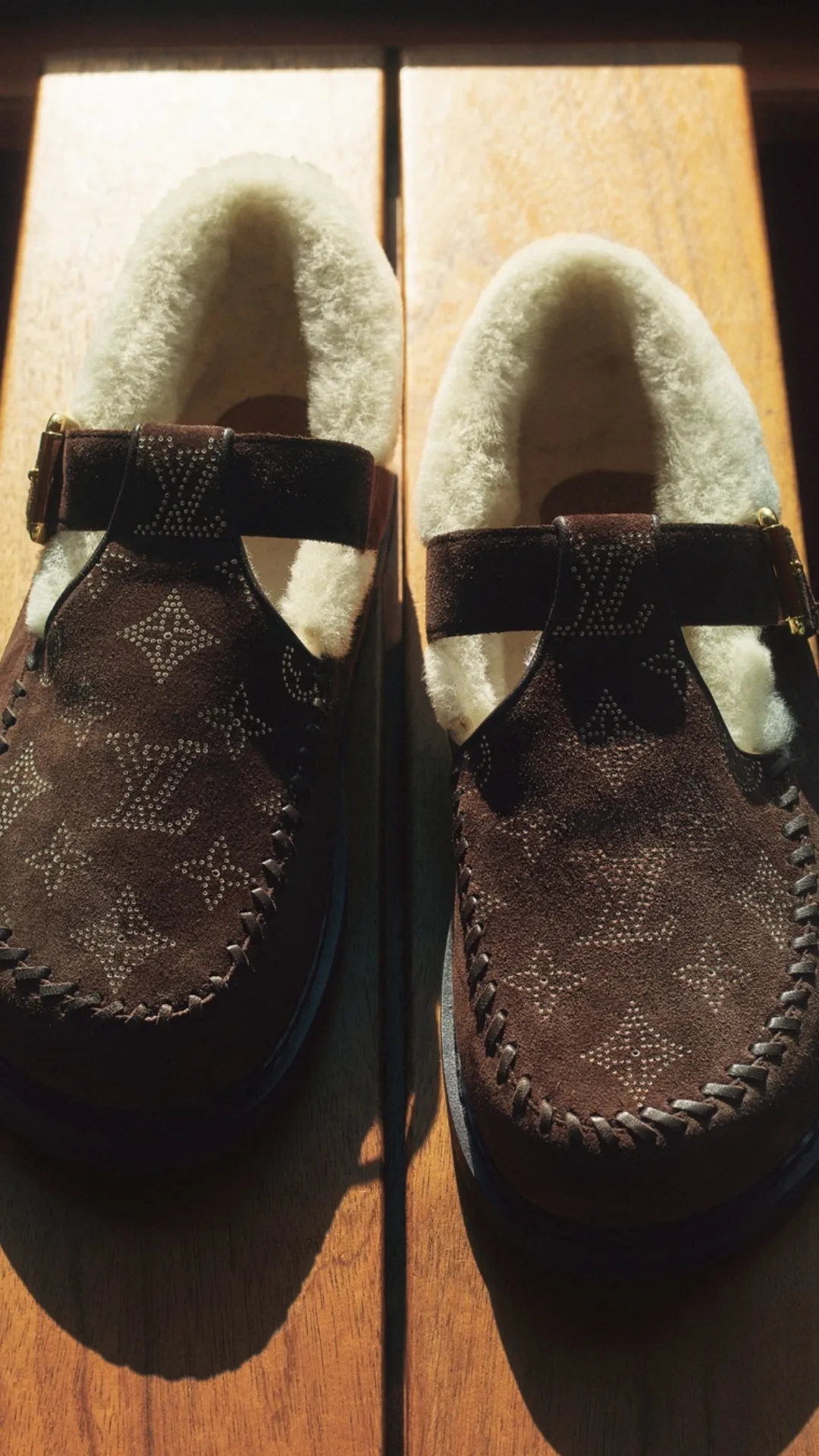 Mary Jane slippers from Louis Vuitton