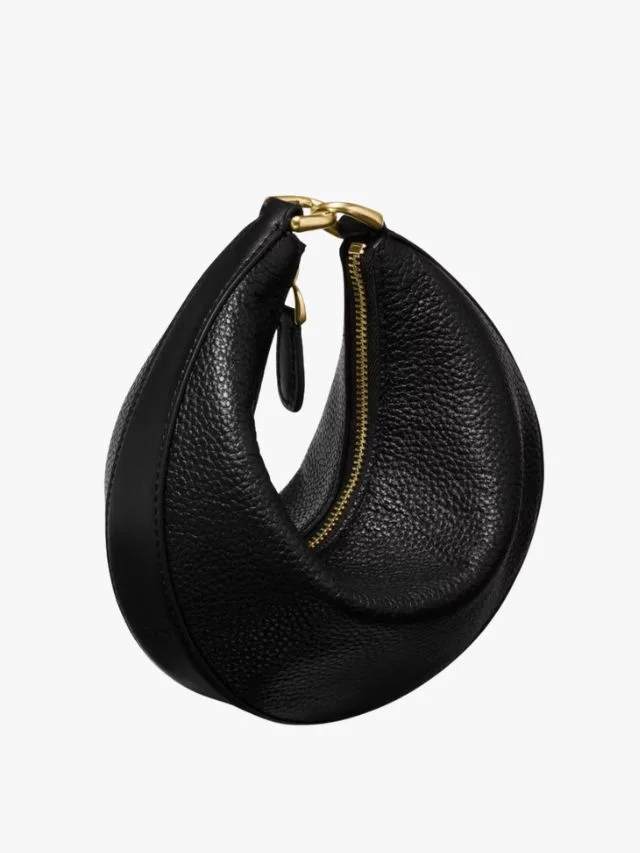 Kate Spade Mini Duo bag in black leather