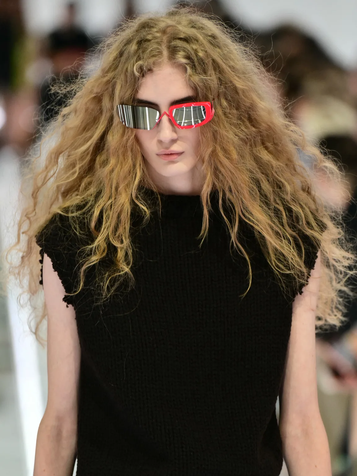 Prada Spring/Summer 2027 Milan fashion week hair