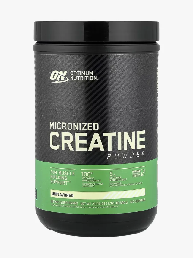 OPTIMUM NUTRITION
Micronised Creatine Powder