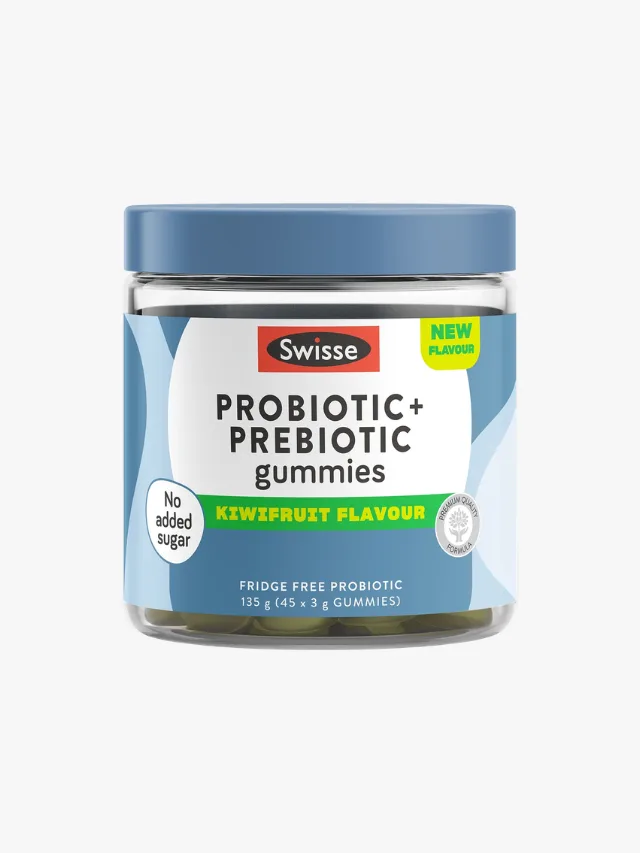 SWISSE
Probiotic + Prebiotic Gummies