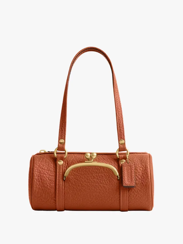 COACH
Kisslock Barrel Bag 28