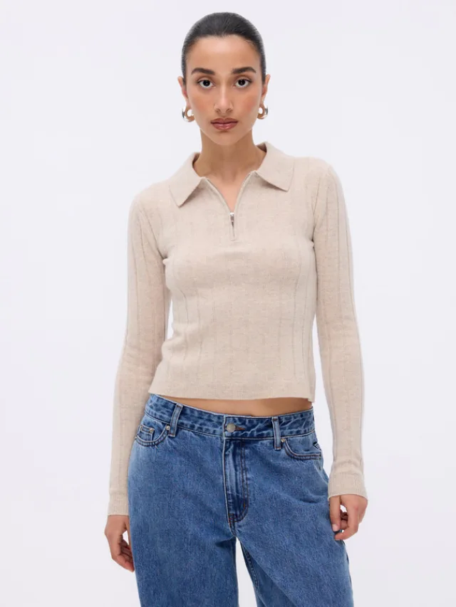 MINIMA ESENCIALES
Vali Merino Wool Knit Polo