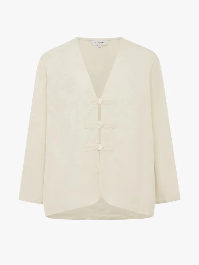 Rowie Atta Jacquard Tang Shirt