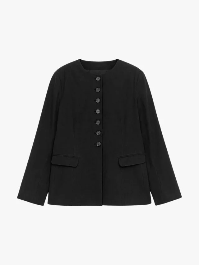 Arket linen blend summer jacket