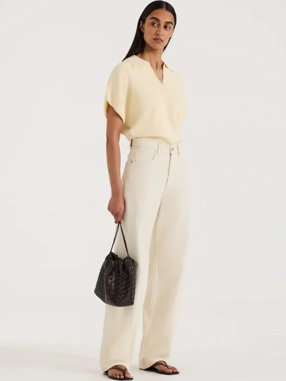 3.	Henne valentina Jean in Ecru