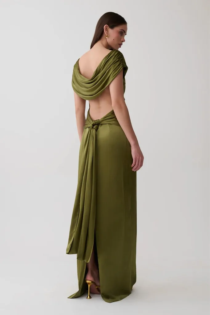 Meshki-green-eventwear-wedding -guest-dress