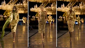 Saint Laurent Summer 2027: Kate Moss, Gold And Full-Throttle Glamour
