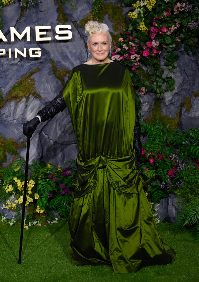 Glenn Close attends "The Hunger Games: Sunrise On The Reaping