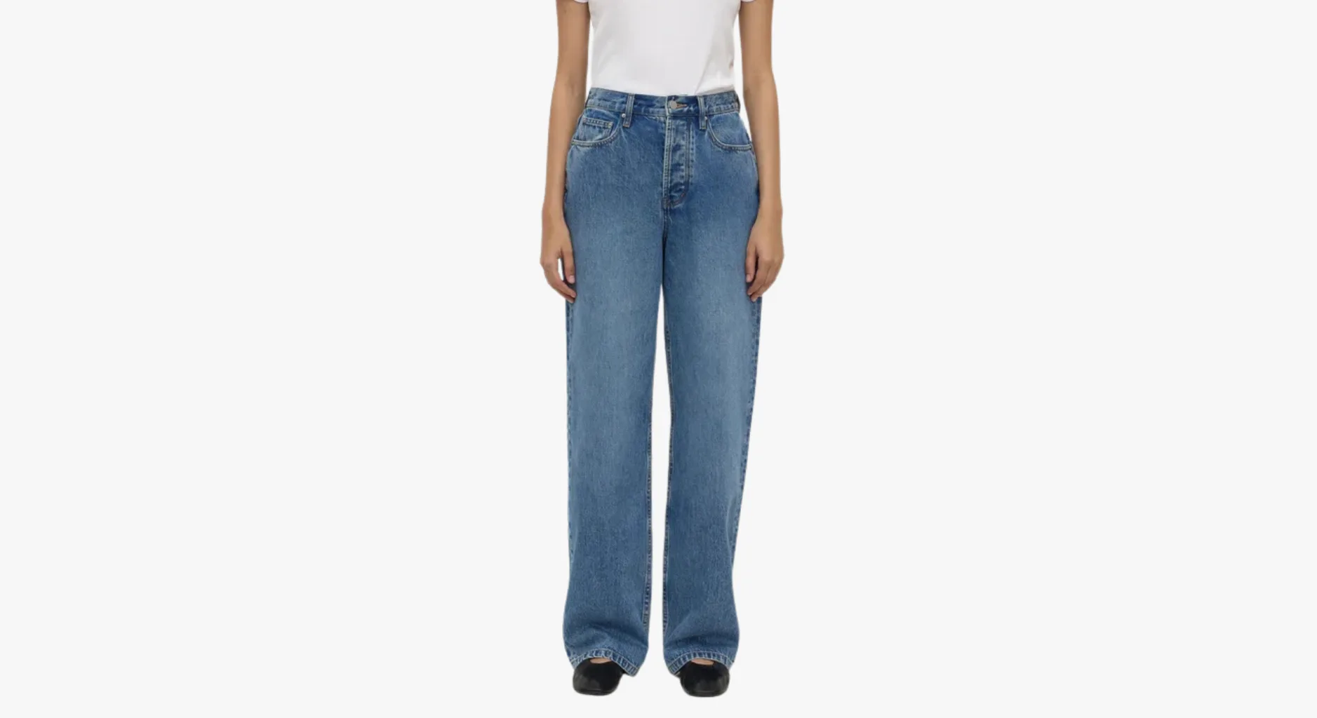classic blue straight jeans
