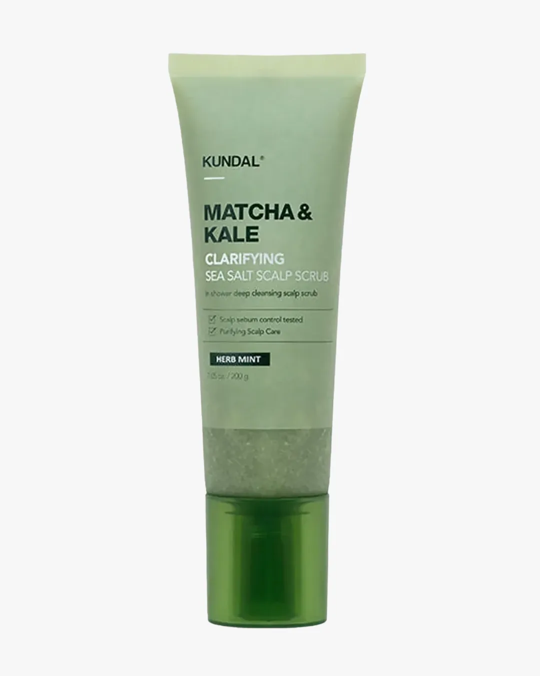 KUNDAL Matcha & Kale Clarifying Sea Salt Scalp Scrub