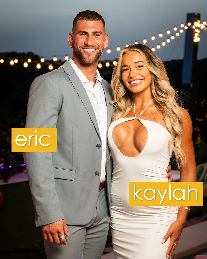 Eric Kaylah Power Couples Love Island Australia Season 8