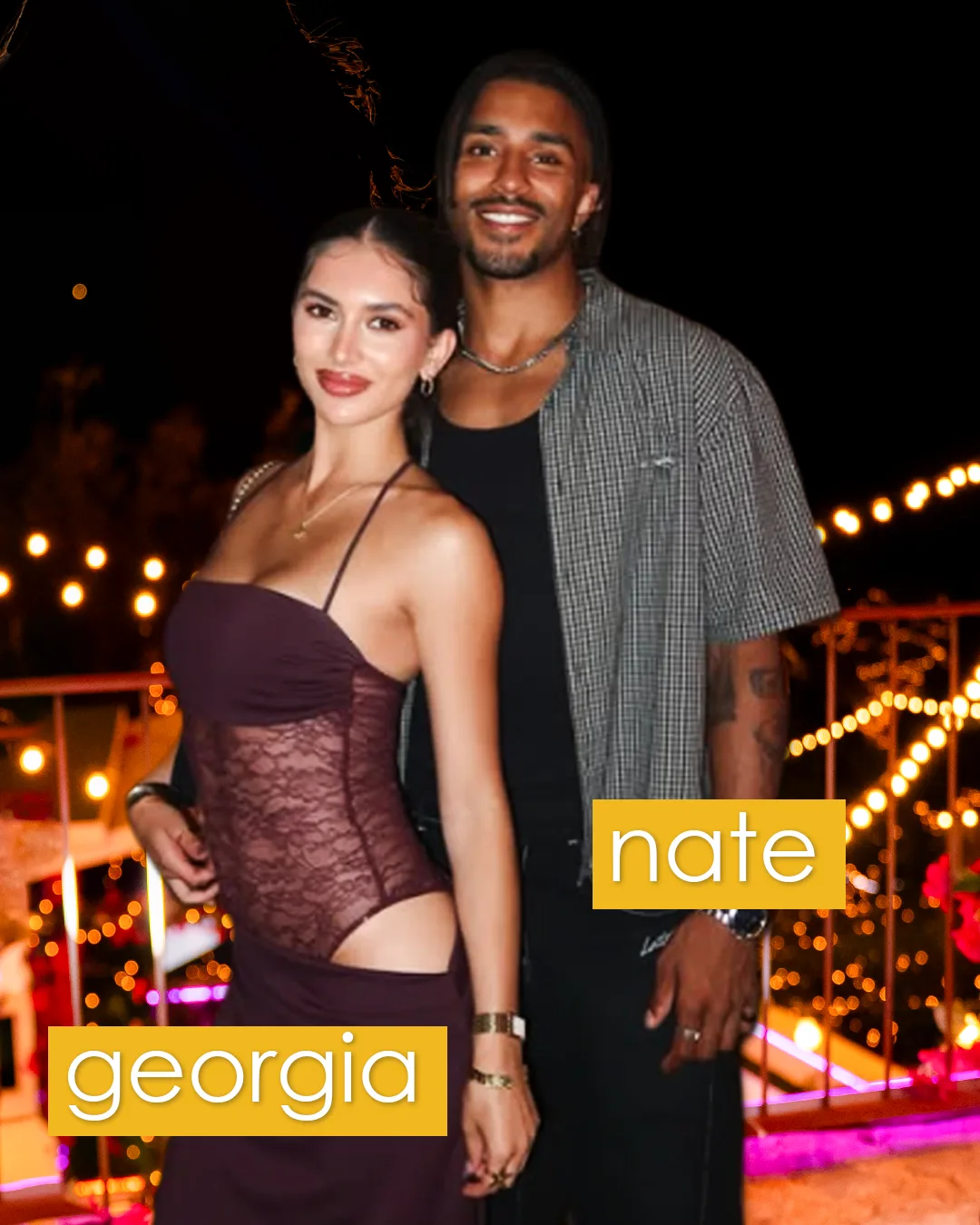Georgia Nate  Power Couples Love Island Australia Season 8