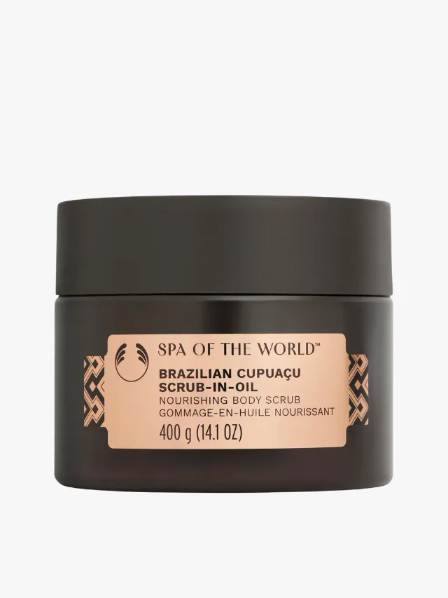 THE BODY SHOP
Brazilian Cupuaçu Scrub-in-Oil