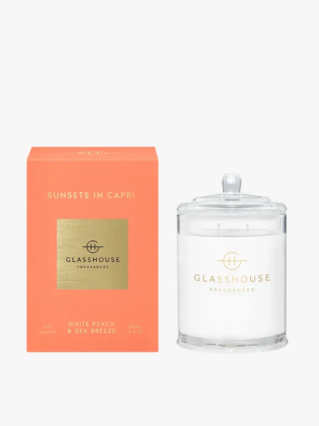 GLASSHOUSE
Sunsets In Capri Candle