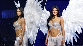 Kylie Jenner Victoria Secret show