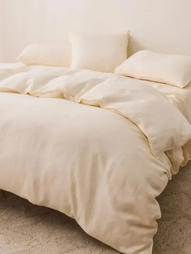 Sheet Society Eve Linen What White Quilt Cover