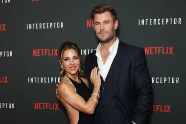 Elsa Pataky And Chris Hemsworth Were Red Carpet Royalty At The ‘Interceptor’ Premiere