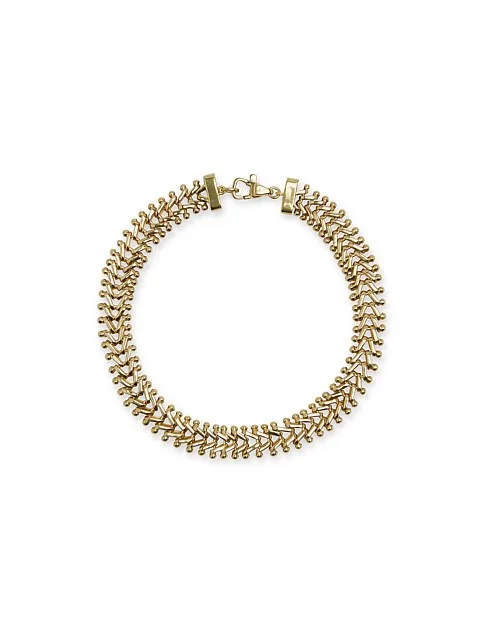 alemais gold choker necklace